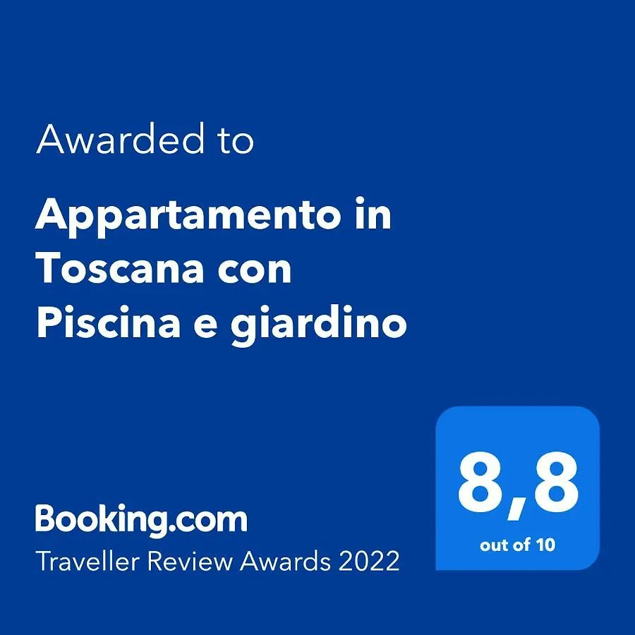 Appartamento In Toscana Con Piscina E Giardino Arpiola Apartment